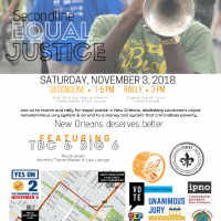 2018 second line for equal justice flyer reduced